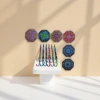 Colorful patterned umbrella, fashionable printed, all-weather umbrella, waterproof, sun-proof, lightweight and foldable Application Scenario